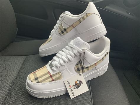 nike airforce one burberry|burberry air force one shoes.